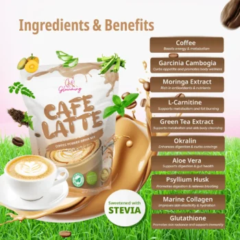 Glowming Café Latte Coffee Powder Drink