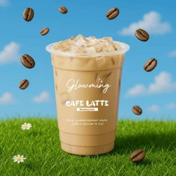 Glowming Café Latte Coffee Powder Drink