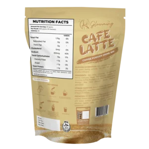Glowming Café Latte Coffee Powder Drink