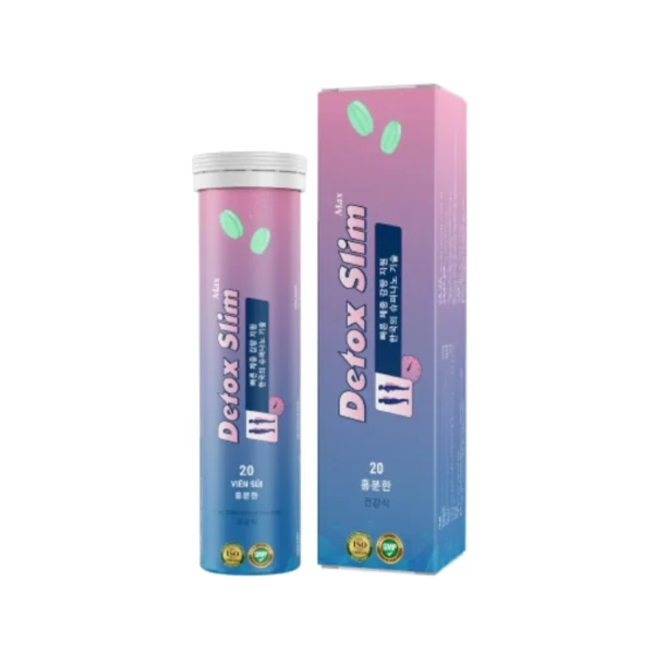 Detox Slim Max Slimming Juice Effervescent Tablet for Weight Loss Detox