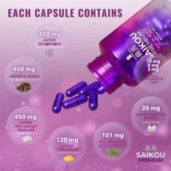 SAIKOU Premium Glutathione Plus