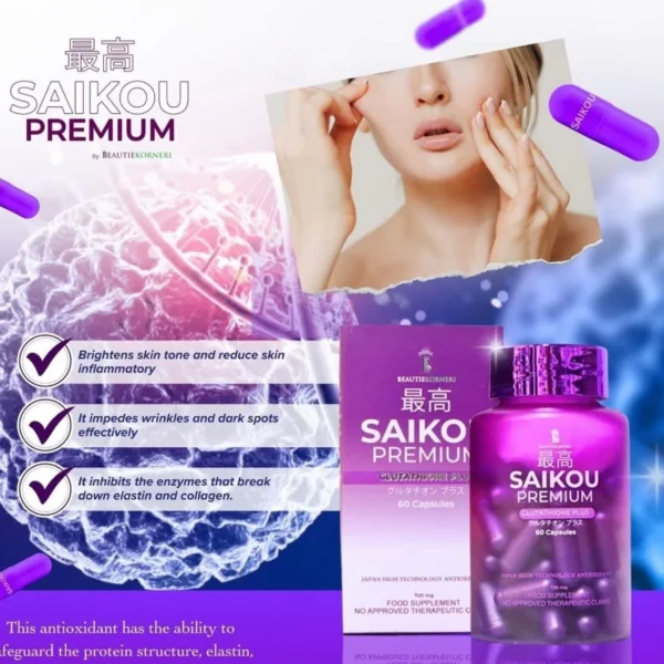 SAIKOU Premium Glutathione Plus