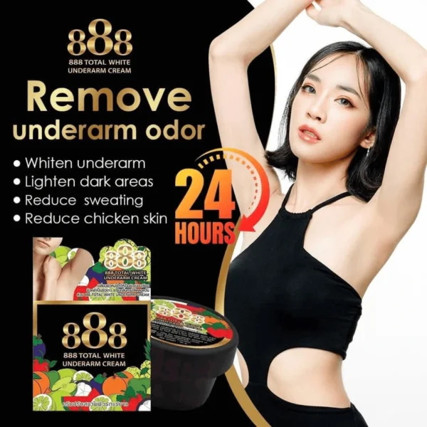 888 Total White Underarm Cream