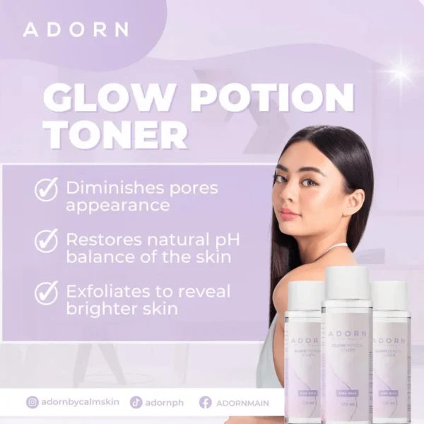 Adorn Glow Potion Toner - 120ml