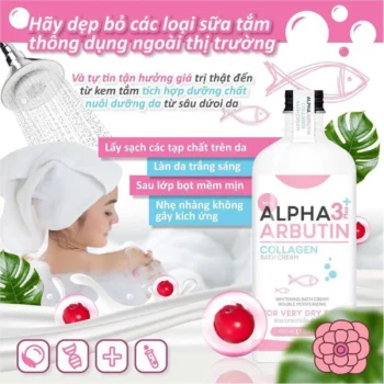Alpha Arbutin 3 Plus Collagen Bath Cream