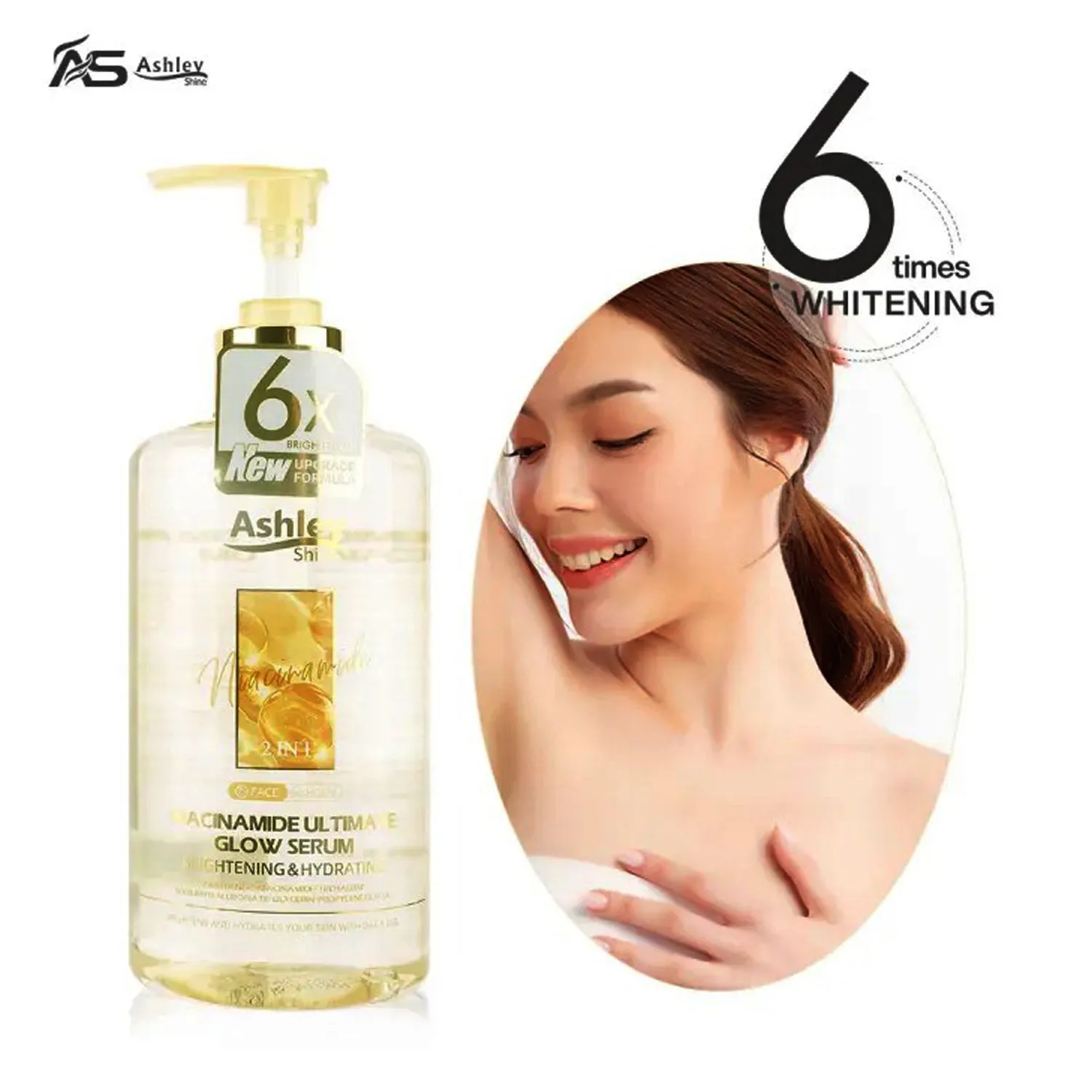 Ashley Shine Niacinamide Ultimate Glow Serum 2 in 1 Ashley Shine Niacinamide Ultimate Glow Serum 2 in 1