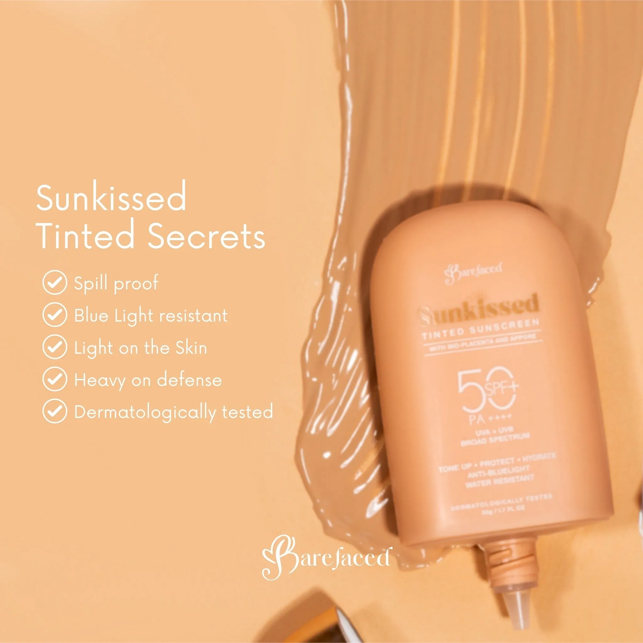 Barefaced Sunkissed Tinted Sunscreen SPF50+ Barefaced Sunkissed Tinted Sunscreen SPF50+