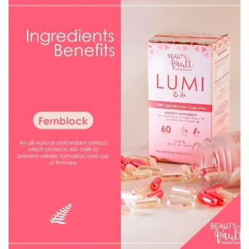 Beauty Vault Lumi 24H Glutathione Capsules