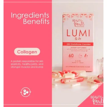 Beauty Vault Lumi 24H Glutathione Capsules