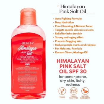 Bonita Himalayan Pink Salt Face & Body Oil