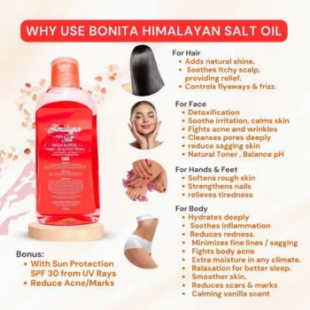 Bonita Himalayan Pink Salt Face & Body Oil