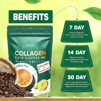 Fitgum Collagen Chia 11 in 1 Shape Coffee