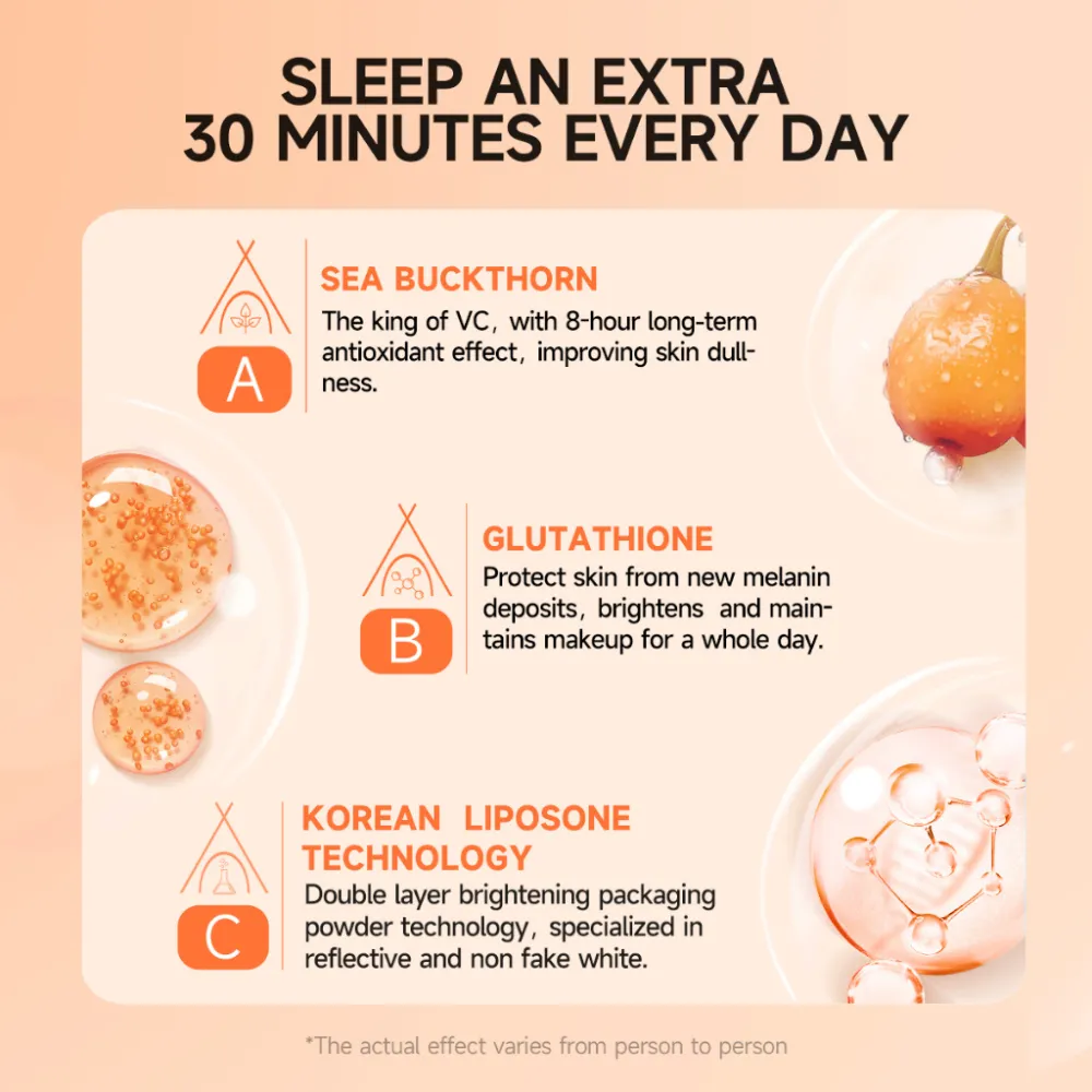 Gmeelan Sea Buckthorn Gluta Whitening Lazy Cream Gmeelan Sea Buckthorn Gluta Whitening Lazy Cream