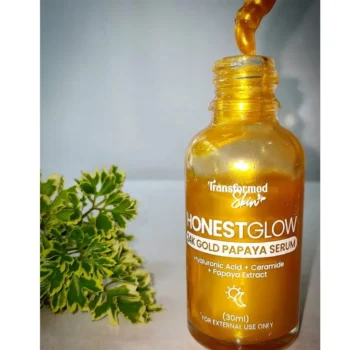 Honest Glow 24K Gold Papaya Serum - 30ml