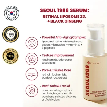 K-SECRET SEOUL 1988 Retinal Serum - 30ml