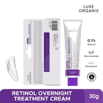 Luxe Organix Retinol + Bakuchiol Overnight Glow