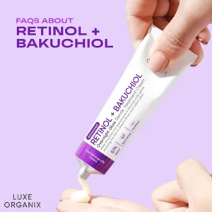 Luxe Organix Retinol + Bakuchiol Overnight Glow