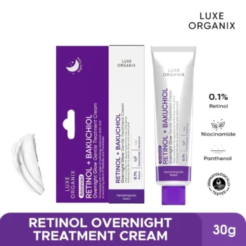 Luxe Organix Retinol + Bakuchiol Overnight Glow
