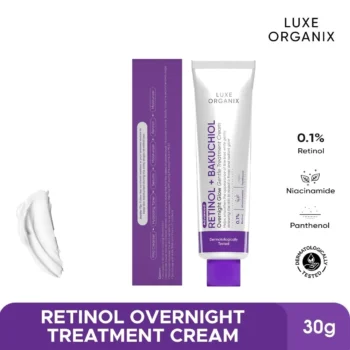 Luxe Organix Retinol + Bakuchiol Overnight Glow