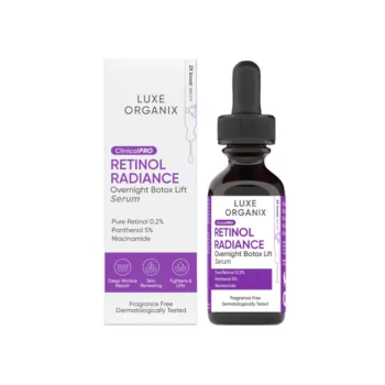 Luxe Organix Retinol Radiance Overnight Botox Lift Serum