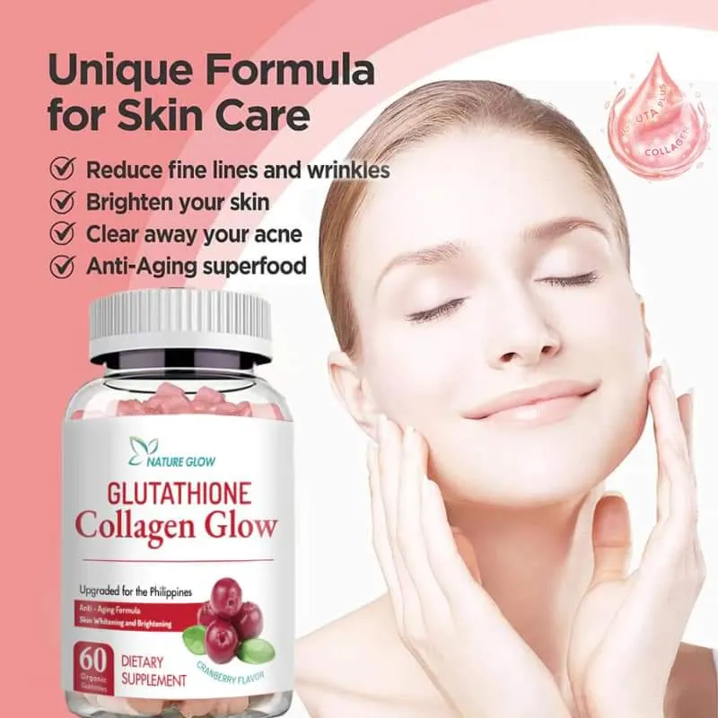 Nature Glow Glutathione Collagen Glow Cranberry Nature Glow Glutathione Collagen Glow Cranberry