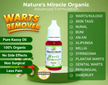 Nature's Miracle The Organic Warts Remover