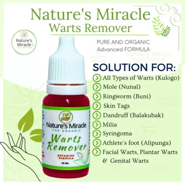 Nature's Miracle The Organic Warts Remover