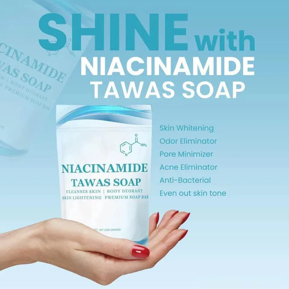 Niacinamide Tawas Soap - 100g Niacinamide Tawas Soap - 100g