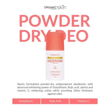 Organic Skin Brightening Expert Underarm Deodorant - 40ml
