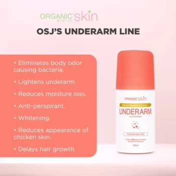 Organic Skin Brightening Expert Underarm Deodorant - 40ml