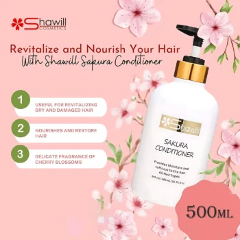 Shawill Sakura Conditioner – Moisture & Softness