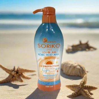 Soriko Kojic Acid AHA UV Protection Whitening Body Lotion
