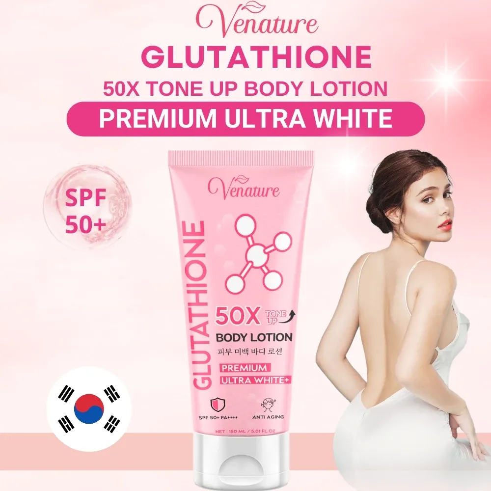 Venature Glutathione 50x Tone Up Body Lotion Venature Glutathione 50x Tone Up Body Lotion