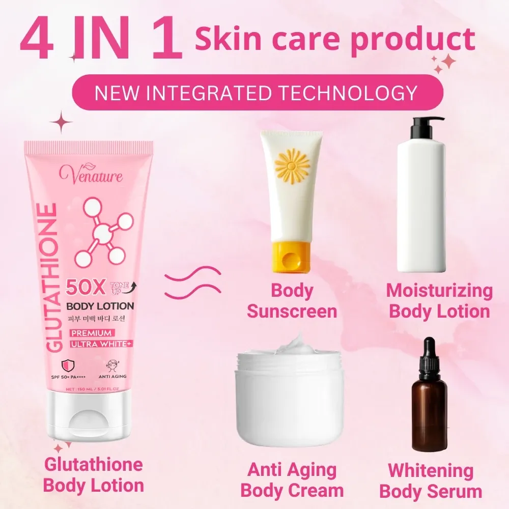 Venature Glutathione 50x Tone Up Body Lotion Venature Glutathione 50x Tone Up Body Lotion