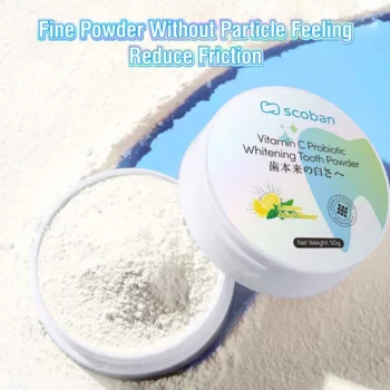 Scoban Vitamin C Probiotic Whitening Tooth Powder