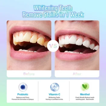 Scoban Vitamin C Probiotic Whitening Tooth Powder