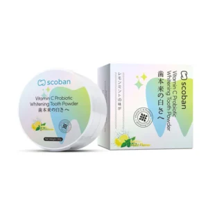 Scoban Vitamin C Probiotic Whitening Tooth Powder