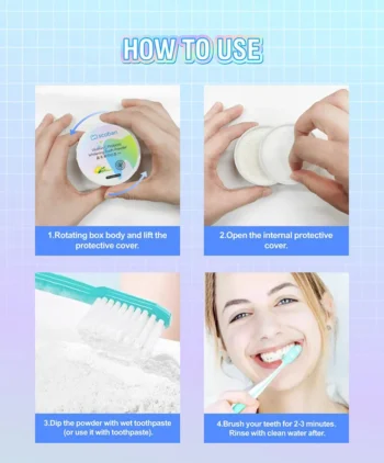 Scoban Vitamin C Probiotic Whitening Tooth Powder