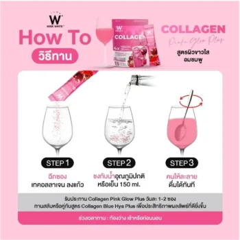 Wink White Collagen Pink Glow Plus