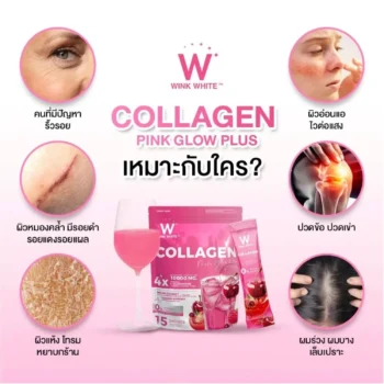 Wink White Collagen Pink Glow Plus