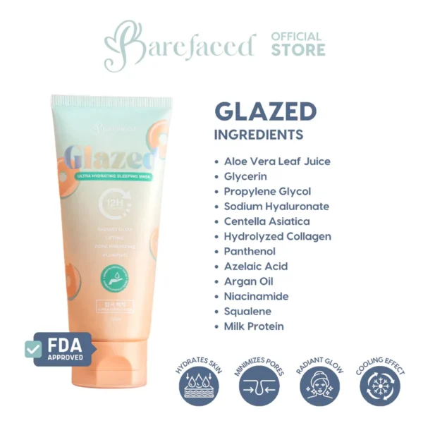 Barefaced Glazed Ultra Hydrating Sleeping Mask