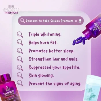 SAIKOU Premium Glutathione Plus