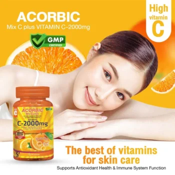 Acorbic C-2000mg Vitamin C Supplement