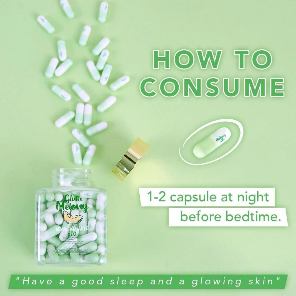 Gluta Melony Advanced White x10 Gluta Melony Advanced White x10