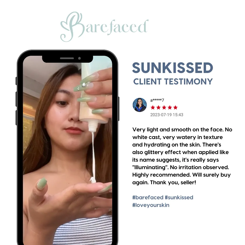 Barefaced Sunkissed Illuminating Sunscreen Barefaced Sunkissed Illuminating Sunscreen