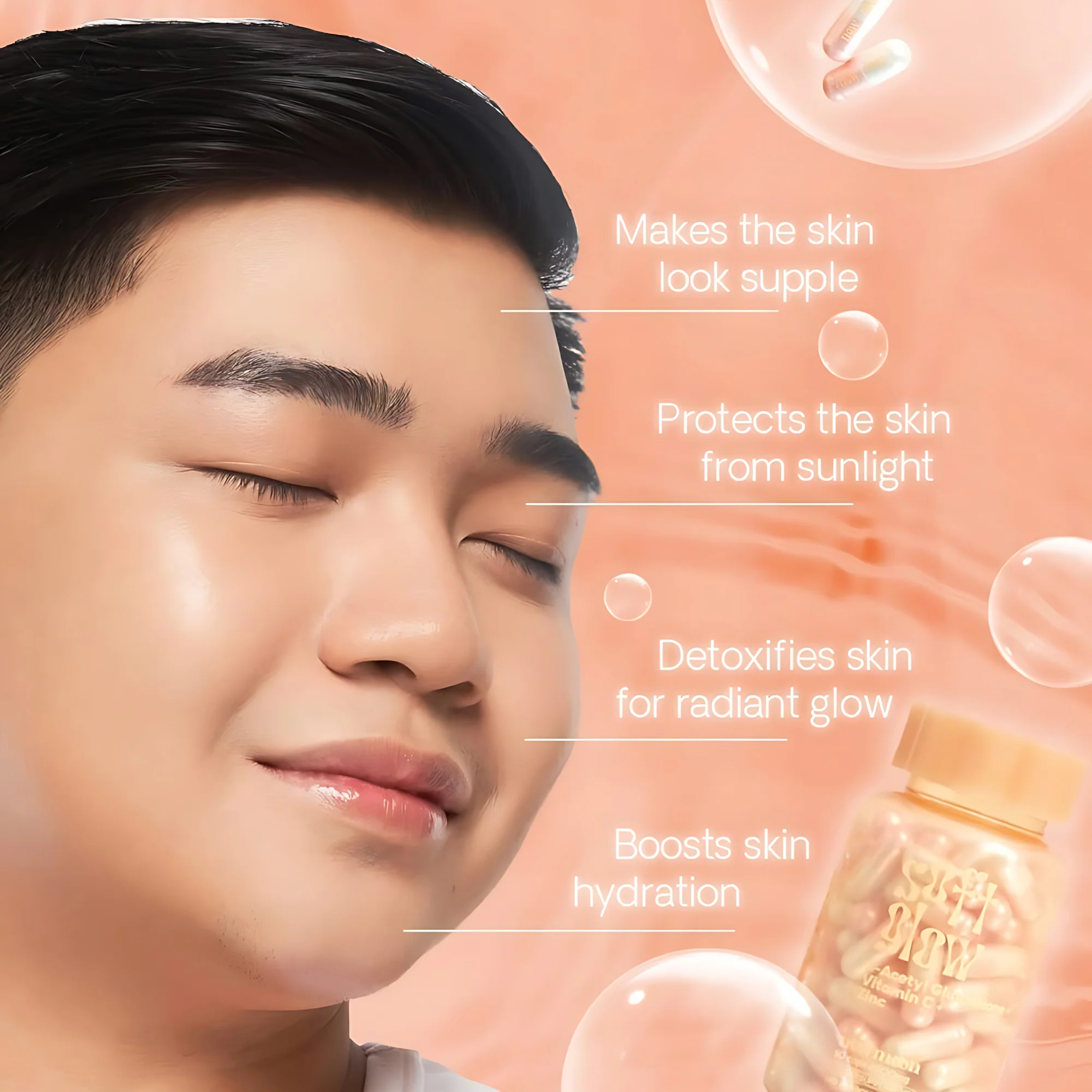 New Moon Soft Glow – S-Acetyl Glutathione, Rosehip, Collagen, Vitamins & Zinc New Moon Soft Glow – S-Acetyl Glutathione, Rosehip, Collagen, Vitamins & Zinc