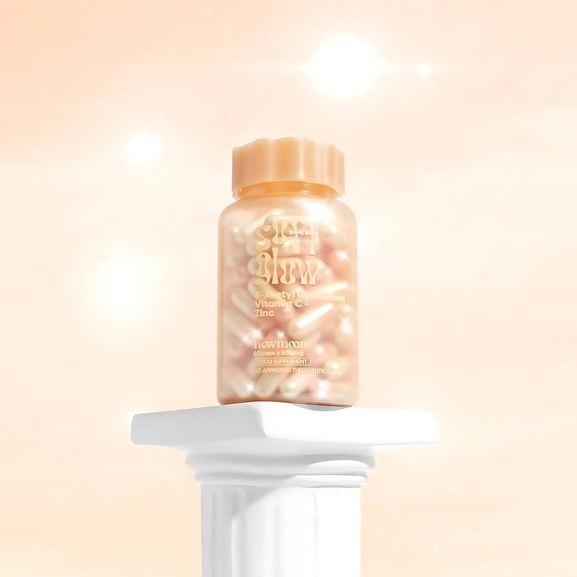 New Moon Soft Glow – S-Acetyl Glutathione, Rosehip, Collagen, Vitamins & Zinc New Moon Soft Glow – S-Acetyl Glutathione, Rosehip, Collagen, Vitamins & Zinc