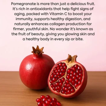 Glowming Pomegranate With Glutathione & Collagen Powder Drink Mix