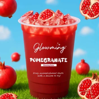 Glowming Pomegranate With Glutathione & Collagen Powder Drink Mix