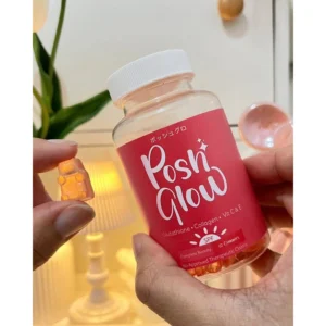 Posh Glow All-In-One Beauty Gummy – Lychee Flavor